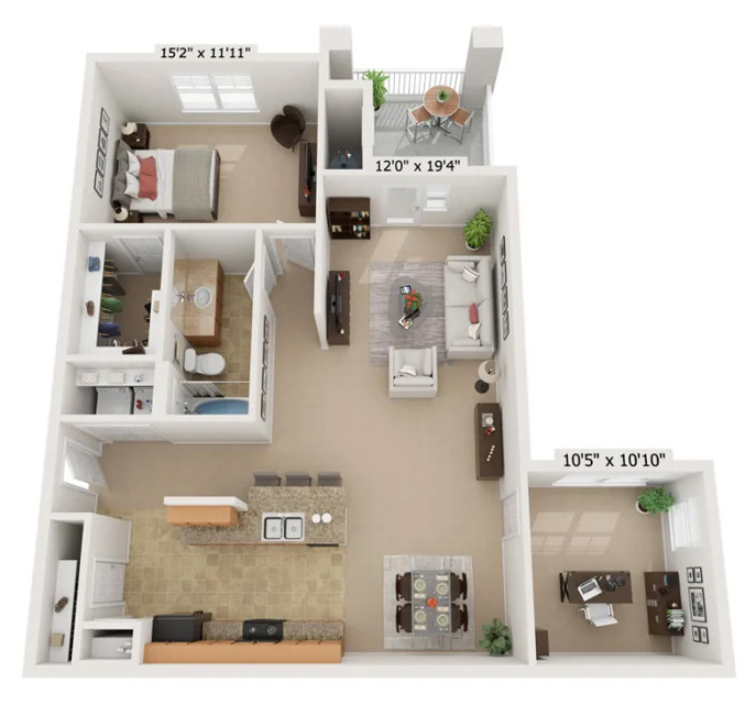 The Lexington floor plan